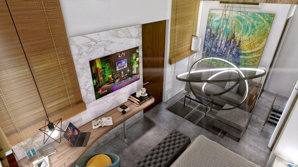 3D Design intérieur résidence hôtel GOBA