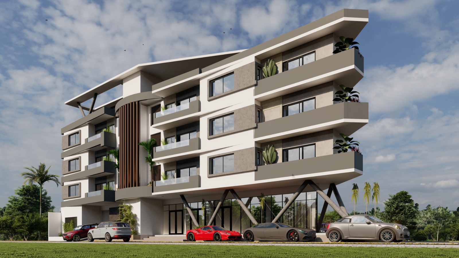 3D Immeuble 2YA 1