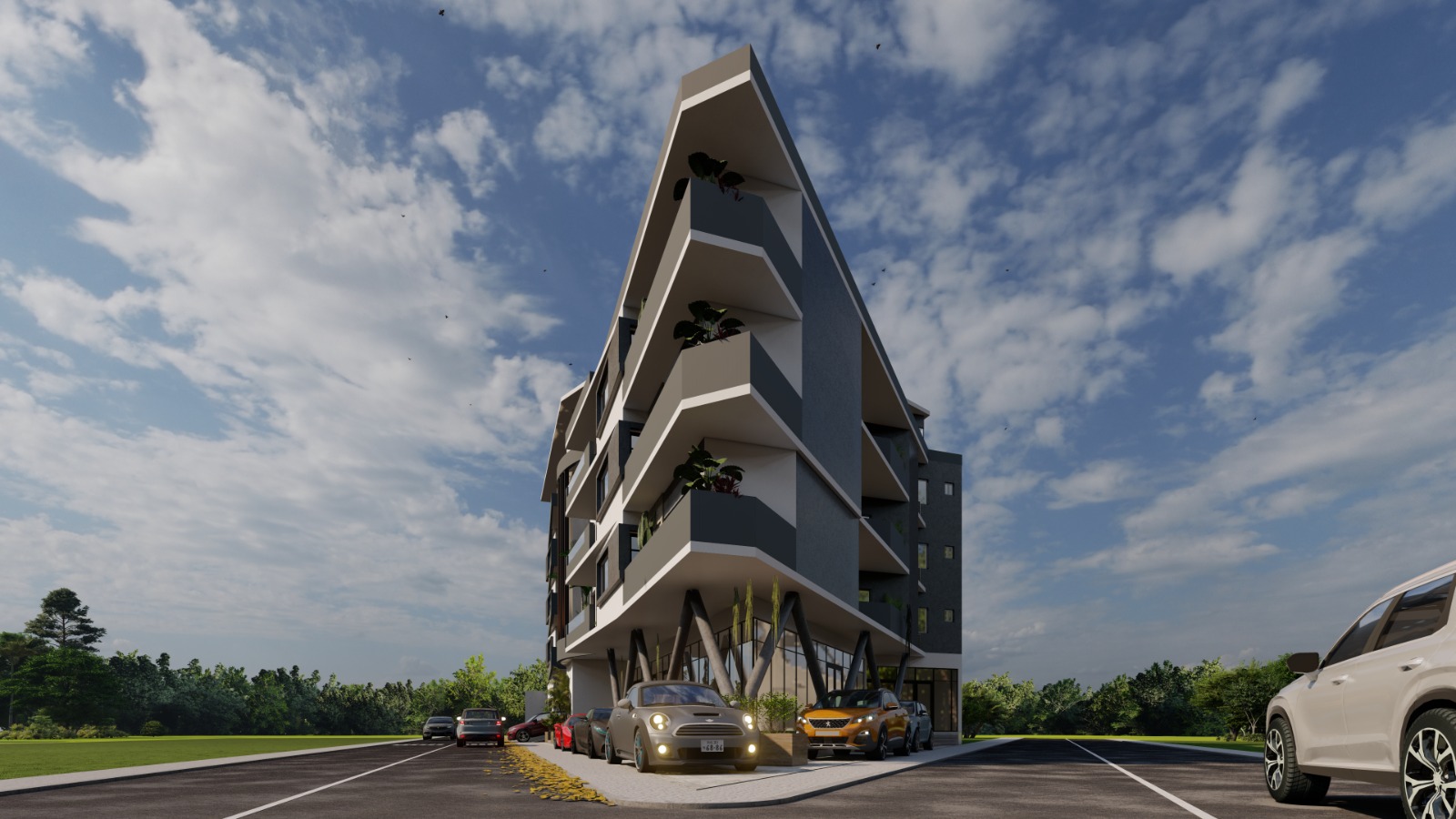 3D Immeuble 2YA 5
