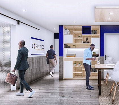 Aménagement Logistics Business Center