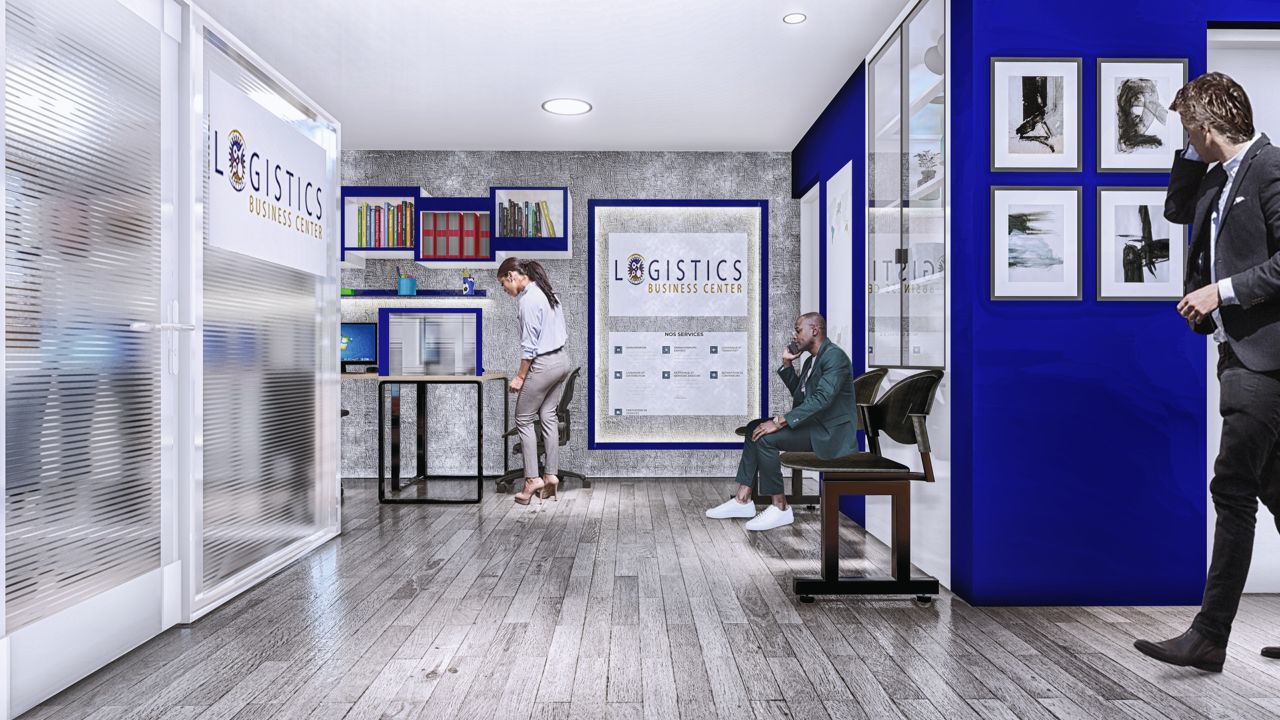 3D Aménagement logistic business center