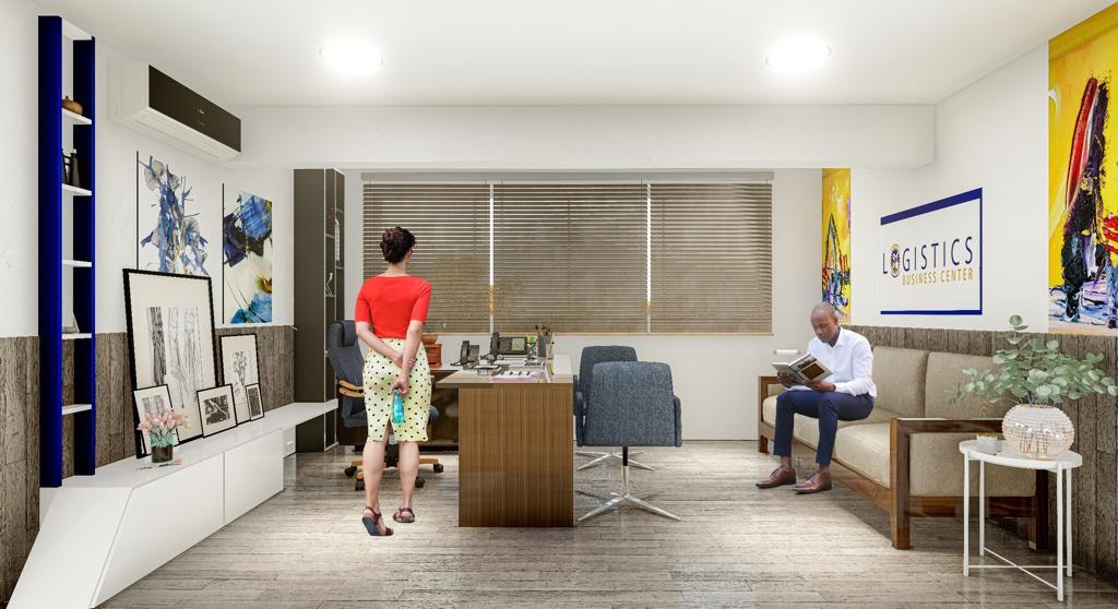 3D Aménagement logistic business center