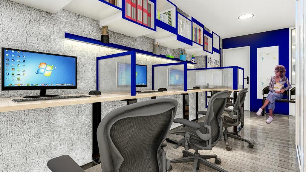 3D Aménagement logistic business center