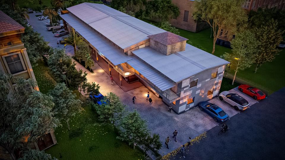 3D Réhabilitation bâtiment Guadeloupe